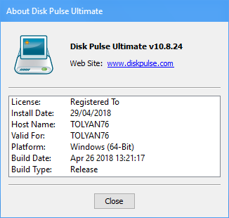 Disk Pulse Ultimate