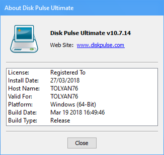 Disk Pulse Ultimate