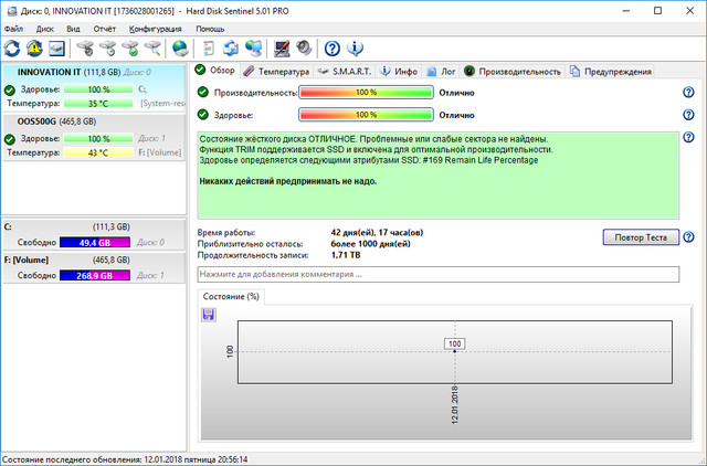 Hard Disk Sentinel 5.01.8557