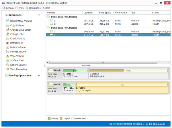 Macrorit Disk Partition Expert