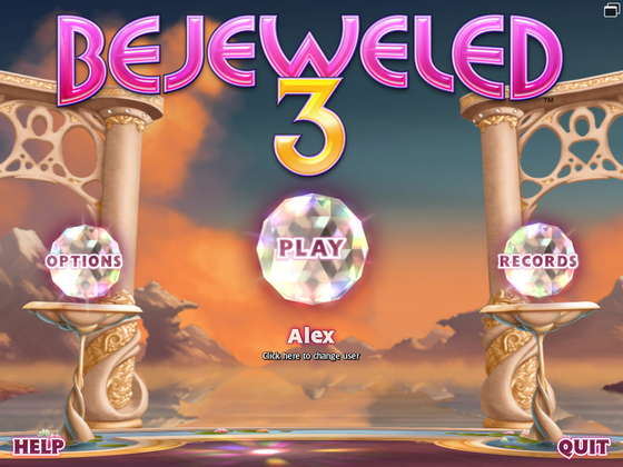 скриншот игры Bejeweled 3