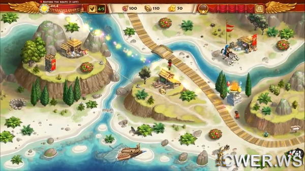 скриншот игры Roads of Rome: New Generation 3 Collector’s Edition