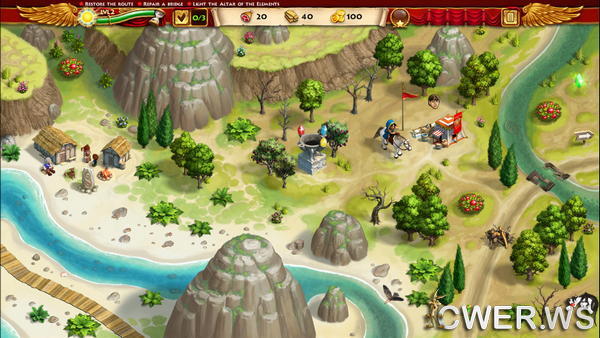 скриншот игры Roads of Rome: New Generation 3 Collector’s Edition