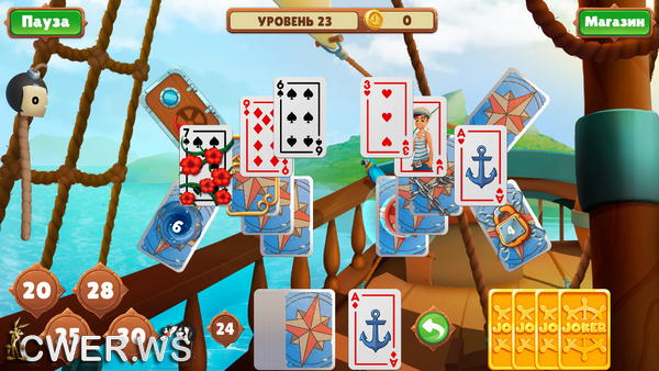 скриншот игры Sailor's Stories Solitaire