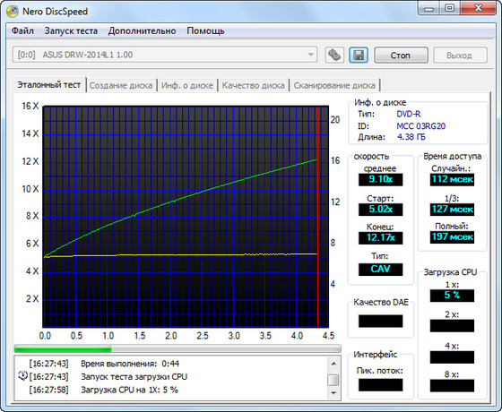 Nero DiscSpeed