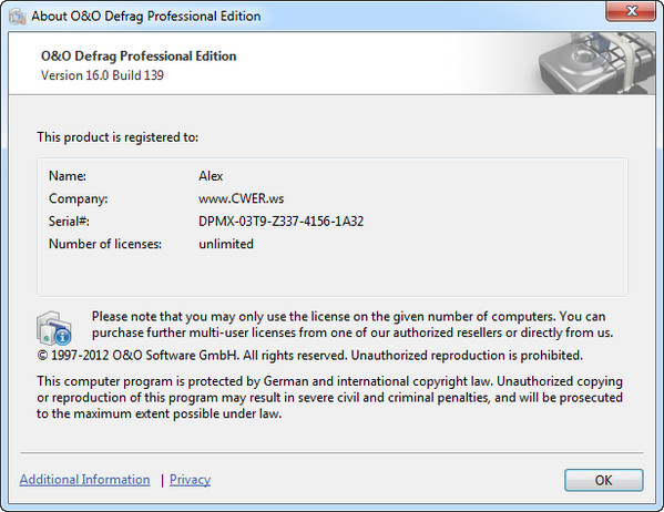O&O Defrag Pro