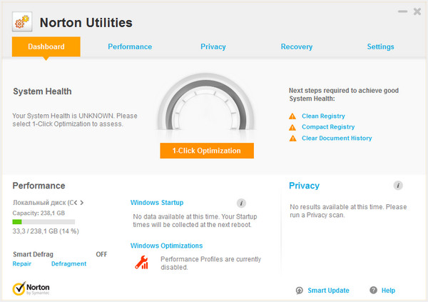 Symantec Norton Utilities 