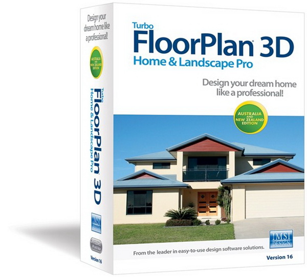 TurboFloorPlan 3D Home & Landscape Pro 16