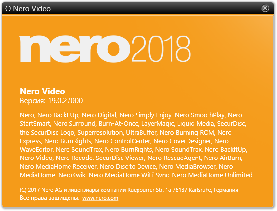 Nero Video 2018