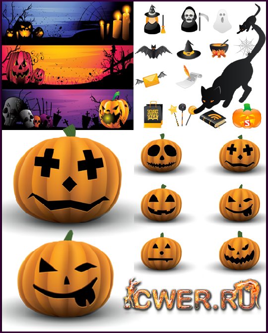 Scary Halloween Clipart