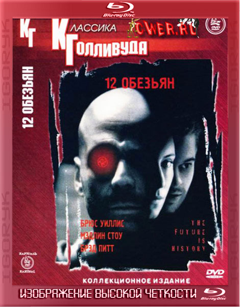 12 обезьян (1995) HDRip + DVD5