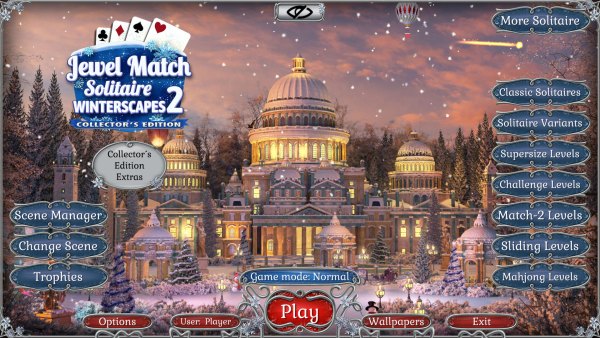 Jewel Match Solitaire Winterscapes 2 Collector's Edition