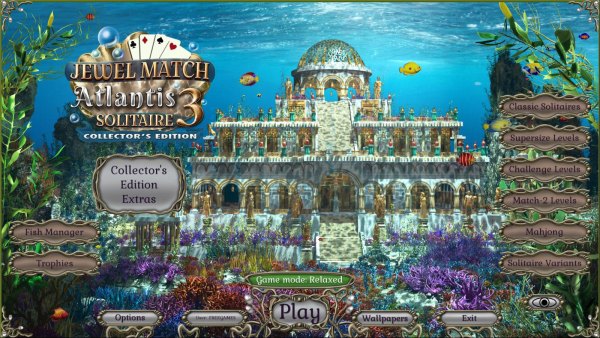 Jewel Match Atlantis Solitaire 3 Collector's Edition