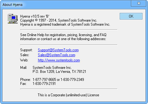 SystemTools Hyena 10.5B