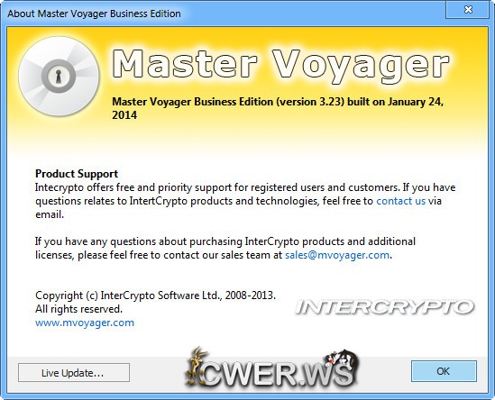 Master Voyager 3.23 Business Edition