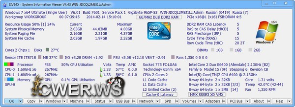 SIV - System Information Viewer 4.43