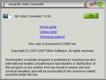 My Video Converter 1.5.24