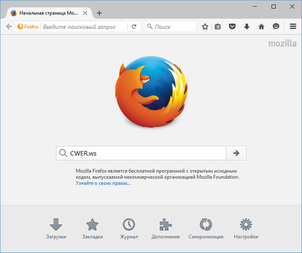 Mozilla Firefox 44