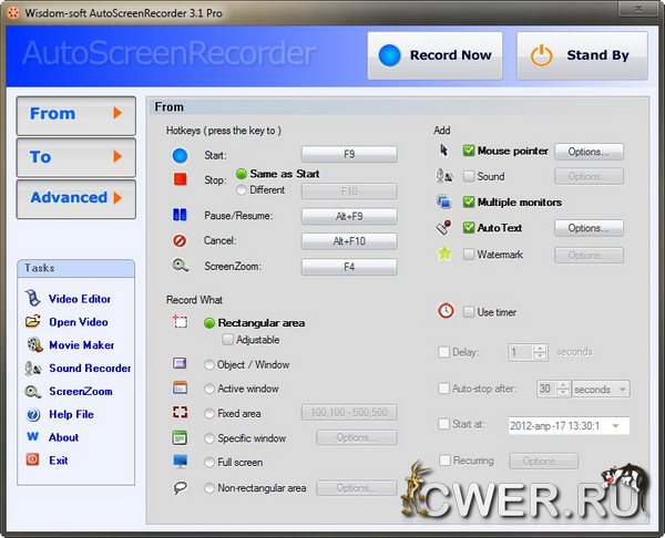 AutoScreenRecorder Pro 3