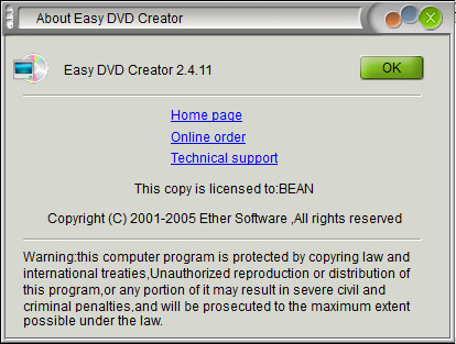 Easy DVD Creator 2.4.11