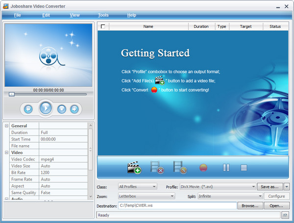 Joboshare Video Converter 3.2.8 Build 0803