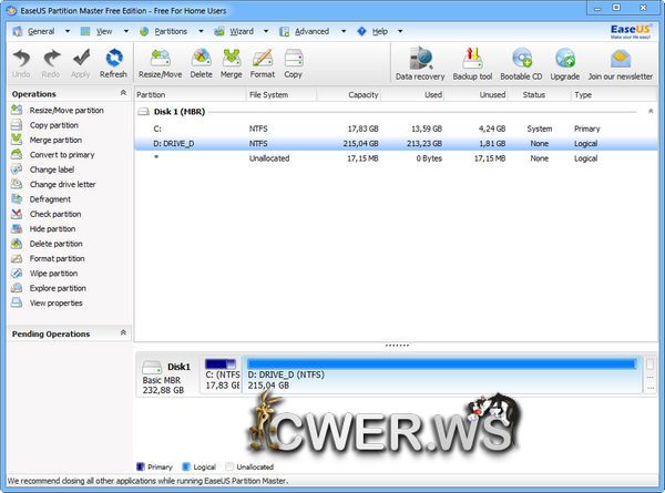 EASEUS Partition Master 9