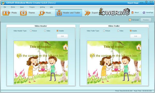 GiliSoft SlideShow Movie Creator 6.0.0