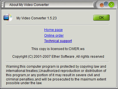 My Video Converter 1.5.23