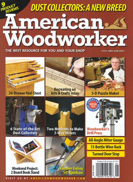 , журнал American Woodworker