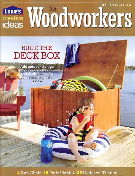 журнал Lowe’s Creative Ideas for Woodworkers