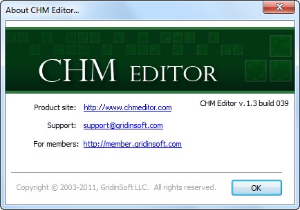 CHM Editor