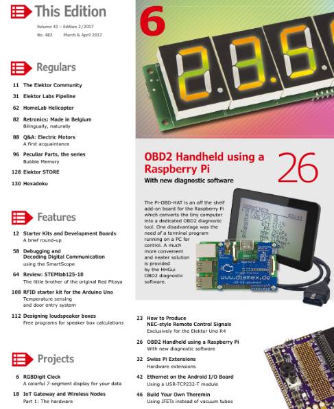 Elektor Electronics №2 (March-April 2017)с