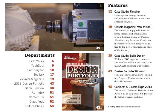 Custom Woodworking Business №1 (January 2014)с