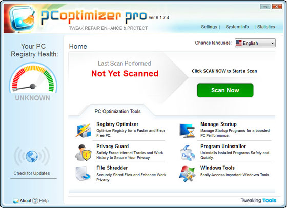 PC Optimizer Pro 6.1.7.4